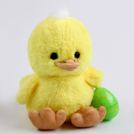 Soft toy "Duckling with a surprise"-5
