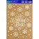Window sticker "Snemy History", reusable, 33 x 50 cm, new year