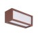 Street lamp Mantra Utah, E27, 1x20W, 250x110x110 mm, brown color