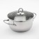 Classic-Prima pan, 2.5 l, d = 20 cm, capsule bottom, glass cover, with a heat distribution layer, induction