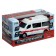 Metal machine "ambulance", 1:32, light and sound, inertia, doors open
