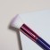 Make-up brush “Pencil”, beveled, 15 (+/- 1) cm, purple color