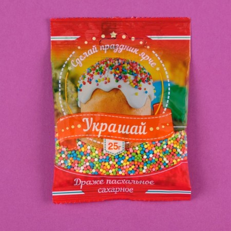 Sprinking confectionery "beads", 25 g-1