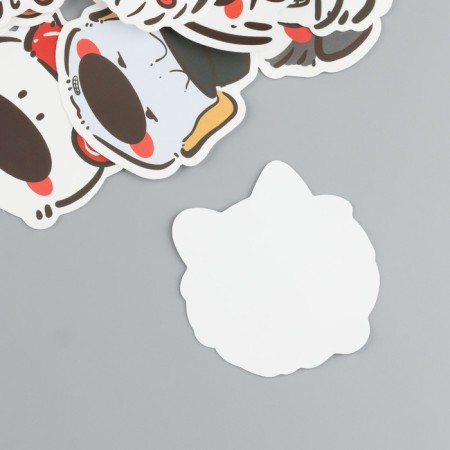 Stickers plastic "Funny pictures" set 60 pcs 10x12 cm-2