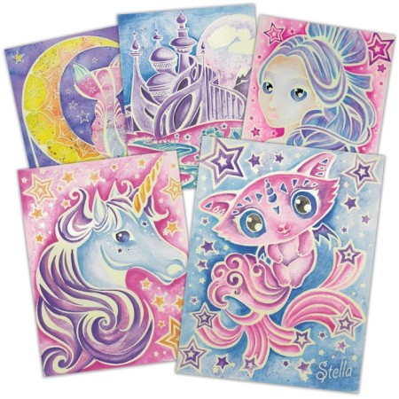 Nebulous Stars Nebulia drawing “Magic Watercolor”-3