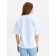 Women's T-shirt Minaku Oversize Fit: White Color, Rr. 46