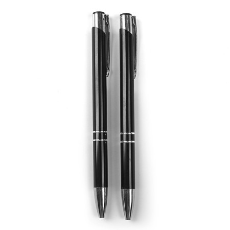 Automatic ballpoint handle, 0.5 mm, blue rod, black case