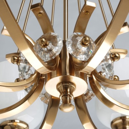 Palermo chandelier, size 80x110x80 cm, 320W 8xe27-12
