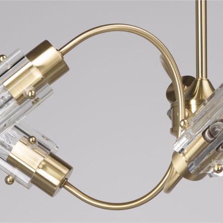 Olympia chandelier, size 65x32.5x65 cm, 240W 6xe14-6