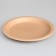 Disposable plate "craft" with board, cardboard, 23 cm
