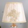Table lamp "Enthusiasm" 1x60W E27 gold belt backlight 26x26x46 cm Risalux