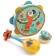 A set of toy musical instruments "Marakas, Castanier, Buben"