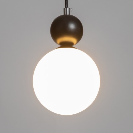 Lamp "ALVA" G9 40W Black 12x12x18-118 cm-2
