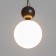 Lamp "ALVA" G9 40W Black 12x12x18-118 cm