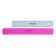 Set of lines 2 pcs. Calligrata 20/25 cm, with a holder, transparent, colored