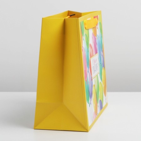 Packaging, gift -laminated horizontal package, “Happy Birthday”, ML 27 x 23 x 11.5 cm-1