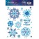 Interior sticker with the luminous layer “New Year will be snowy”, 21 x 29.7 x 0.1 cm, New Year