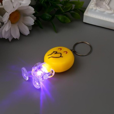 Light Light on the Ring "Funny Smiley" mix 6x3.5x1.3 cm-3