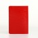 Cover for passport, Textura, red color