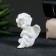 Figure "Angelka folded the hands on his knees" mother of pearl, 8x6x4cm