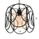 Lamp Bayerlux 88327/1 E27 40W Black 26x26x23-123 cm