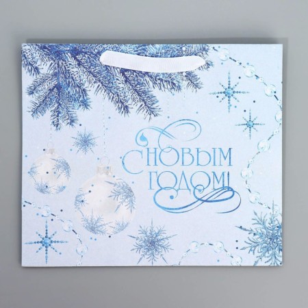 Craft horizontal “Tenderness of the New Year”, ML 27 x 23 x 11.5 cm, New Year-7