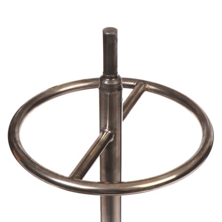 Yaman adapter for a screwdriver, with a circle, d = 19 mm, for ice blocks Helios and LR, stainless steel-1