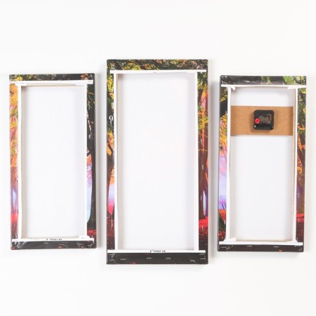 Wall module watches, series: nature, "trail", 60 x 80 cm-2