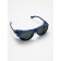 Sunny glasses, UV 400, leather curtains, pipe 14.1 cm, width 12.1 cm, lens 5.2 x 5 cm
