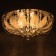 Svetogor chandelier "Simoda" 8x60W E27 LED lighting chrome 60x60cm