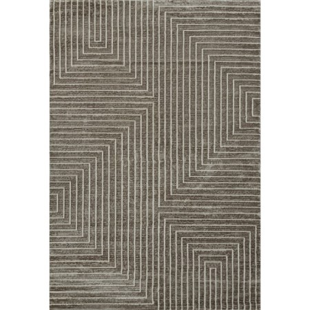 Rectangular carpet Valentis sirocco, size 80x150 cm, color Brown/Beige