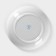 Porcelain plate "Fiery snake", 700 ml, D = 20.5 cm