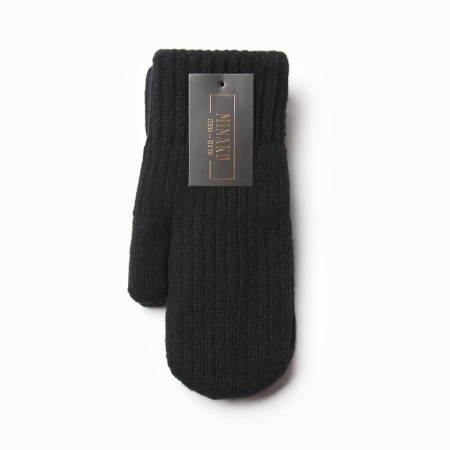 Women's mittens for claim Minaku Rubber 22 cm black-3