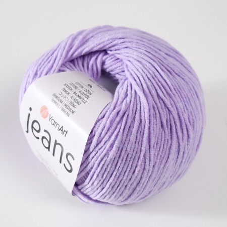 Yarn "Jeans" 55% cotton, 45% acrylic 160m/50g (89 Astra)-1