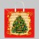 Package "Festive notes", plastic with a plastic pen, 38 x 35 cm, 90 μm