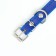 The collar "Bows and Rhinas", 38 x 1.5 cm, Osh 27-33, blue