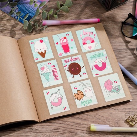 Stickers "mischievous delicious", 11 × 15.5 cm-2