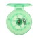 Inertial coil, plastic, diameter 6.5 cm, light green color, 807s