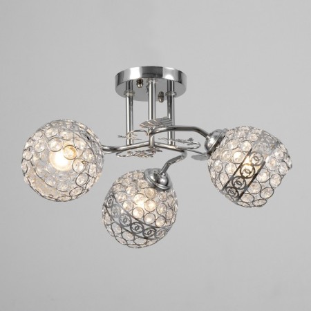 Roxanne chandelier 3he27 40W chrome 58x58x27 cm Bayerlux-1