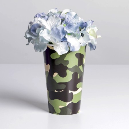 Militari flowers glass, 350 ml