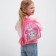 Baby backpack for a girl "Milot", 23 x 5 cm cm, lightning department, red color
