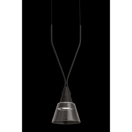 Suspension lamp Maytoni P063PL-01B, GU10, 1x40 W, 230x147x1497 mm, black-2