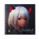 Meshu sketchbook 150 x 150 mm, 60 sheets, on the NEKO crest, selective varnish, Soft-Touch coating, block 120 g/m2