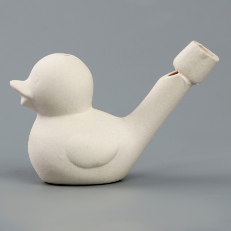 Ceramic whistle for coloring "Duck"-2
