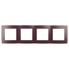 The frame for the circuit breaker for 4 posts, era12, burgundy