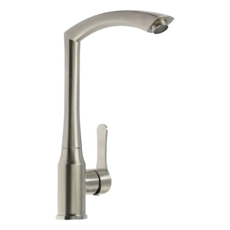 Kitchen mixer Zein Z3734, single -leaf, pour height 27 cm, satin-4