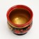 Solonka "Berry", with a lid, large, 10 × 8 cm, Khokhloma