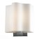 Sconces st. SL116.051.01. ONDE. 1x40 W, E14, 19x20 cm, silver color
