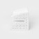 Tabletry 2 sectional, white color