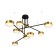 Raparda chandelier, size 150x150x65 cm, LED 8x16W, 4000k
